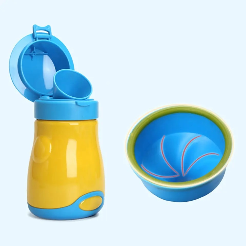 Pisoar Portabil Little Mom, Reutilizabil, 600ml - imagine 3