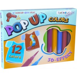 Culori Efect 3D Beleduc | Set 12 Culori Creativ - imagine 4