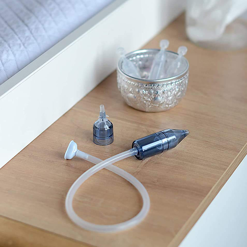 Aspirator Nazal Manual Beaba Minidoo Blue - imagine 3