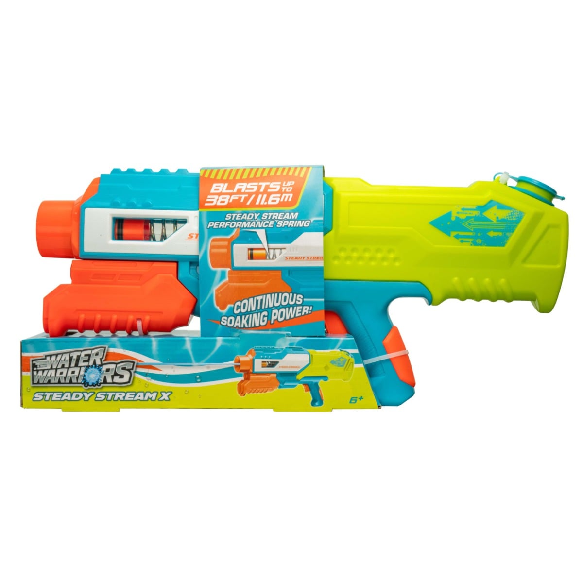 Pistol cu apa Water Warriors, 11m, 900ml
