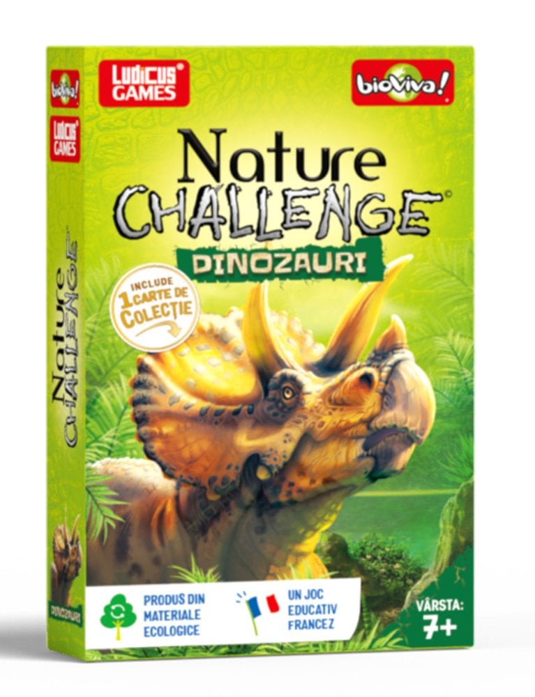 Joc Educativ Bioviva Nature Challenge Dinozauri