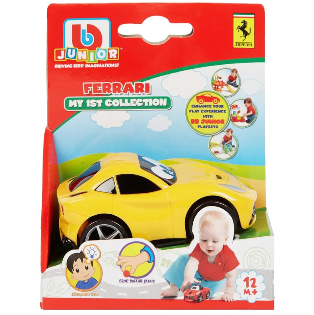 Bburago Junior Masinuta Ferrari Galben