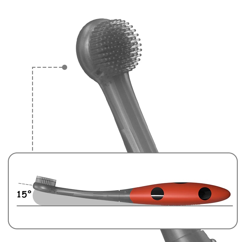 Periuță dentiție silicon Mombella 6luni+