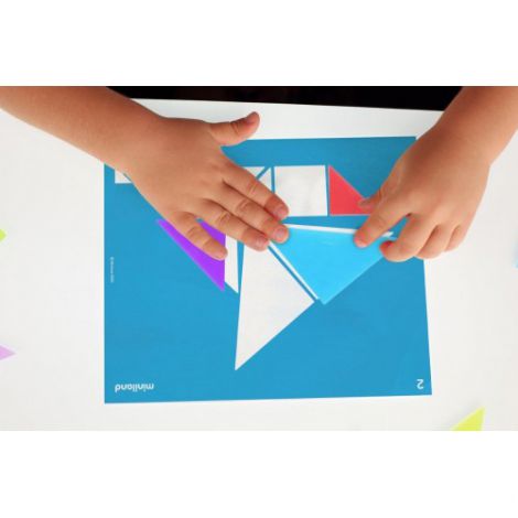 Tangram Translucid Miniland - Joc Creativ - imagine 4