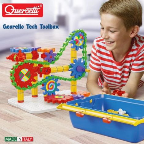 Georello Tech Toolbox Quercetti - Construiește - imagine 6