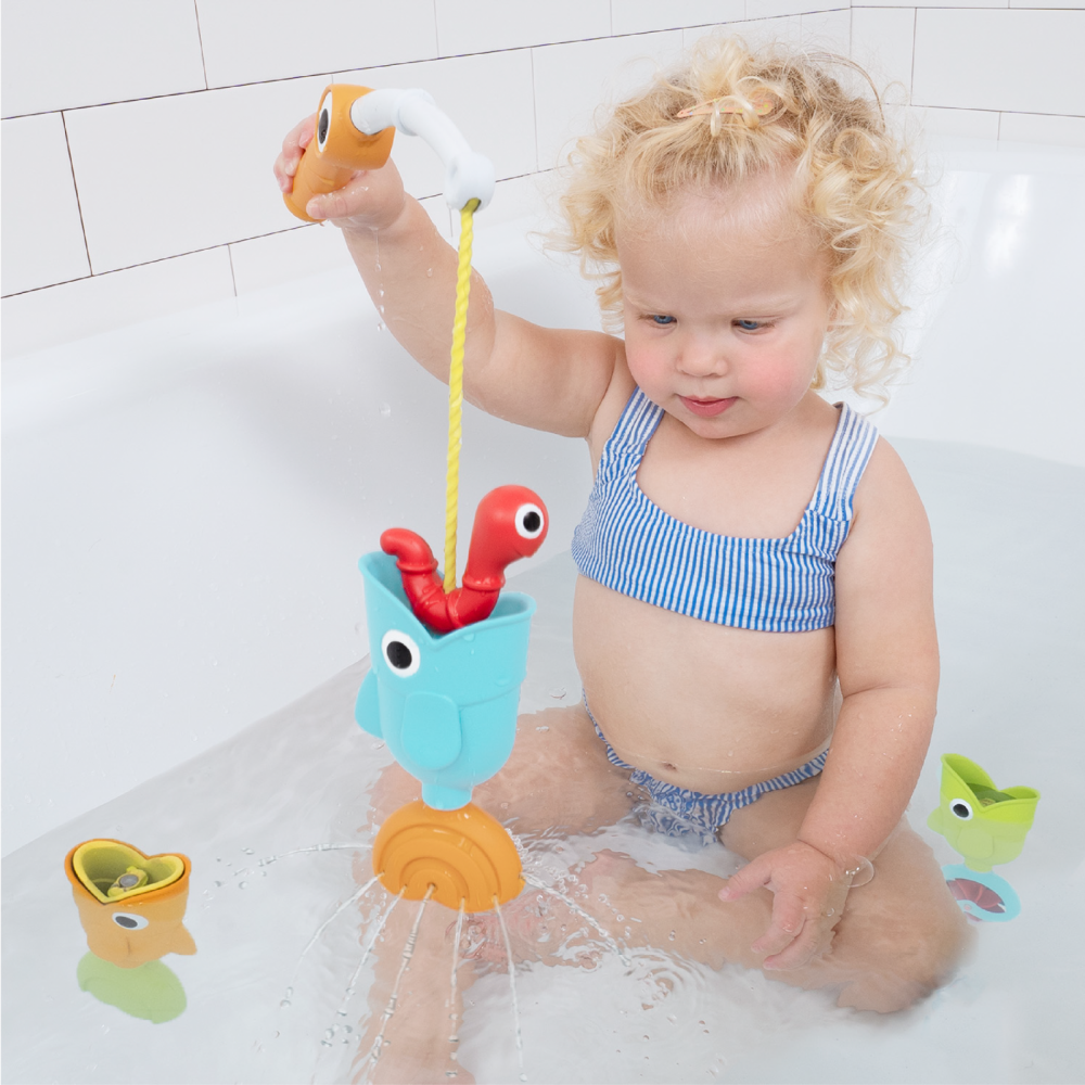 Set de pescuit magnetic Yookidoo pentru baie - imagine 3