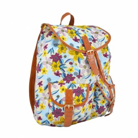 Rucsac Urban Flower LaRue Bej - imagine 2