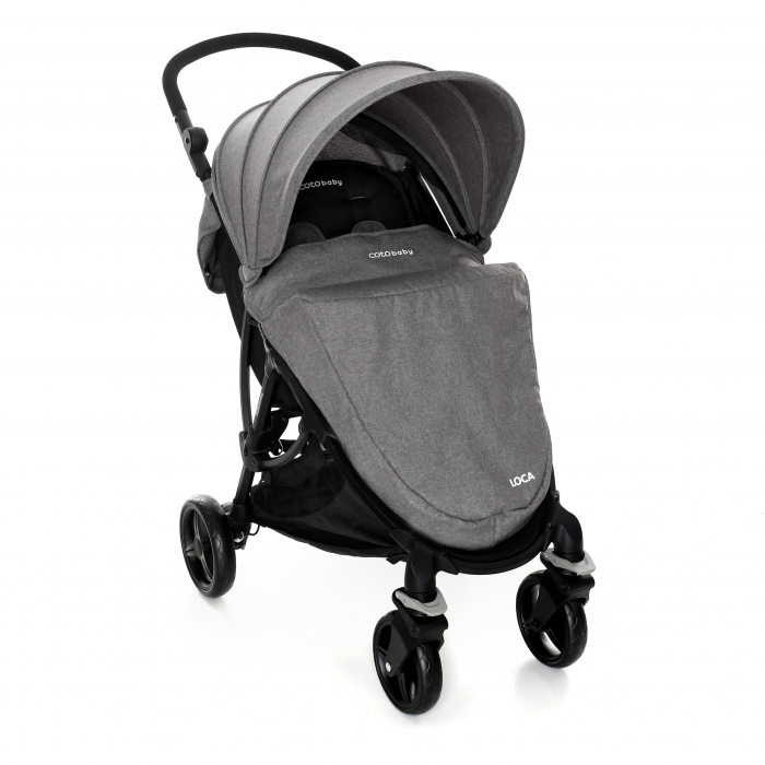Cărucior Coto Baby Loca Grey - Sport și Confort