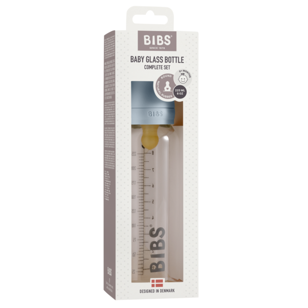 Bibs Set Biberon Anticolici Sticlă 225ml