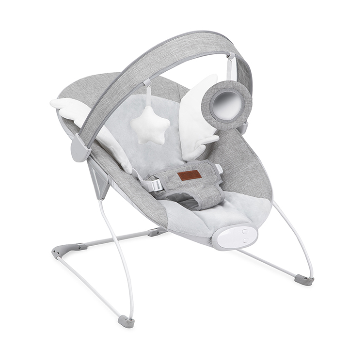 Leagan Bebelus Momi Tuli Grey - Siguranta si Confort - imagine 6