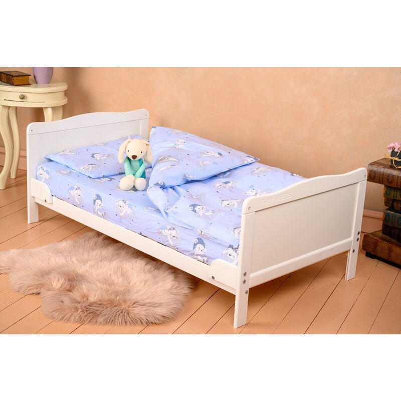 Patut Transformabil BabyNeeds Nadia 140x70 Alb - imagine 6