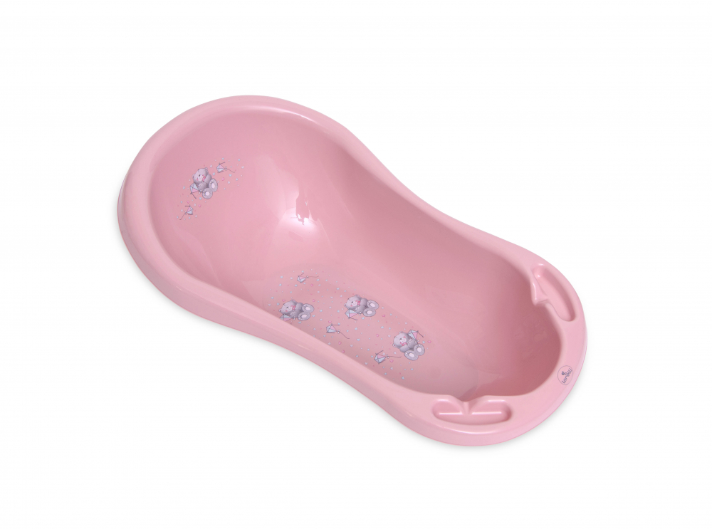 Cadita Bebe Lorelli Bear Dark Pink, 84 cm