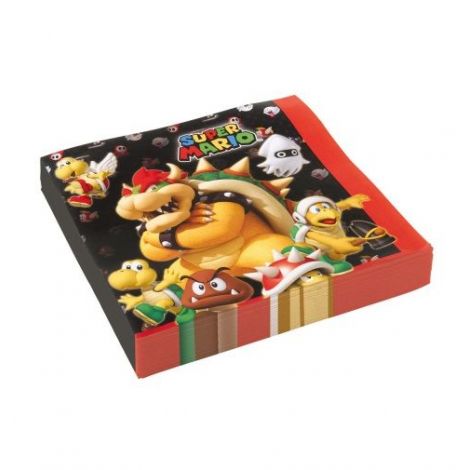 Servetele Super Mario Amscan - Petrecere Perfecta
