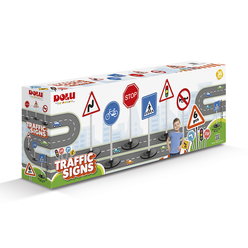 Set 6 Semne Circulație Mari Dolu | Educativ