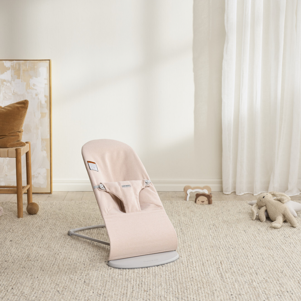 BabyBjorn Bliss Balansoar Light Pink - Confort Premium - imagine 9