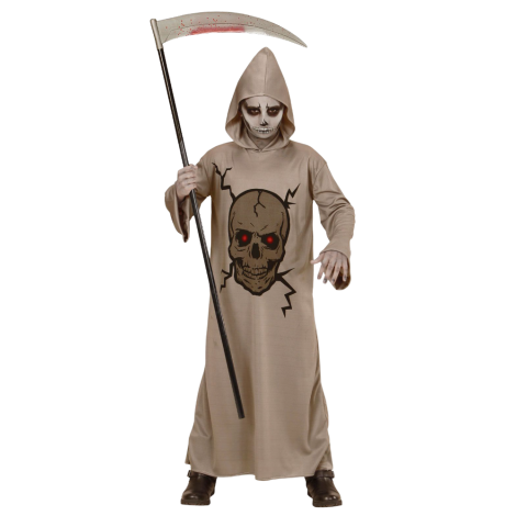 Costum Schelet Roba Gri Widmann | Halloween Copii