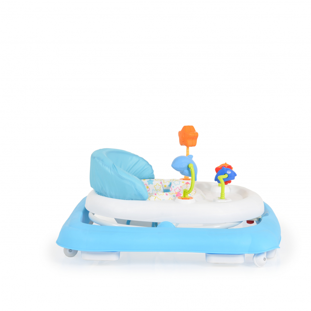 Premergator Moni Eko Blue Pliabil cu Jucarii - imagine 2
