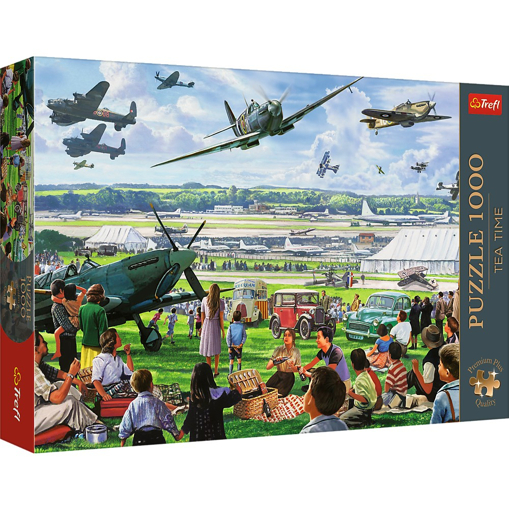 Puzzle Trefl 1000 Tea Time - Relaxare Creativă