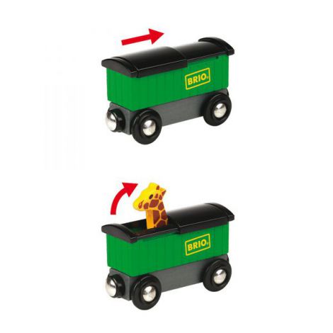 Tren Safari Brio 33722 cu Animale - imagine 5