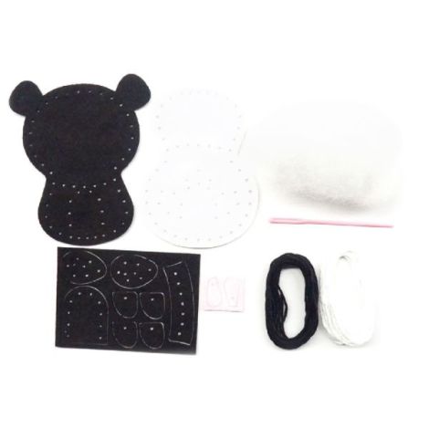 Set Cusut DIY Panda Avenir | Dezvoltă Creativitatea - imagine 4
