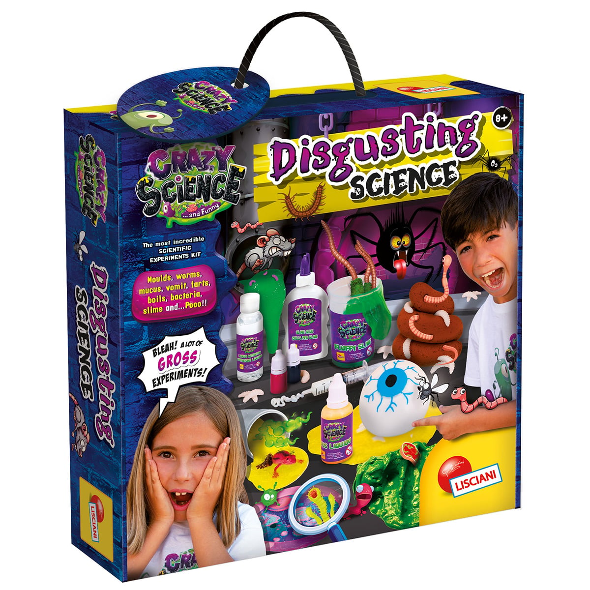 Set Lisciani Laboratorul Groazei | 50 Experimente