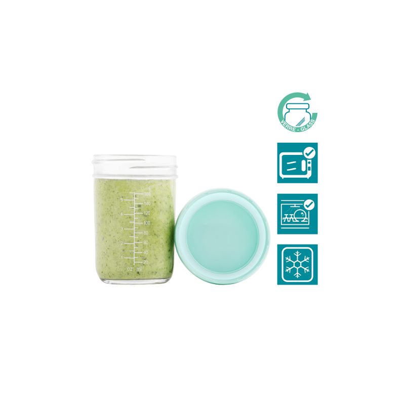Set 4 Boluri Sticlă Babymoov 220ml - imagine 2