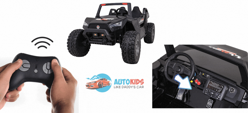 UTV 2 Locuri 4x4 24V Autokids - 500W - imagine 11