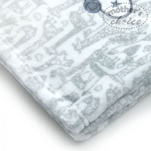 Paturica Fleece Elefantel Gri | Mother's Choice