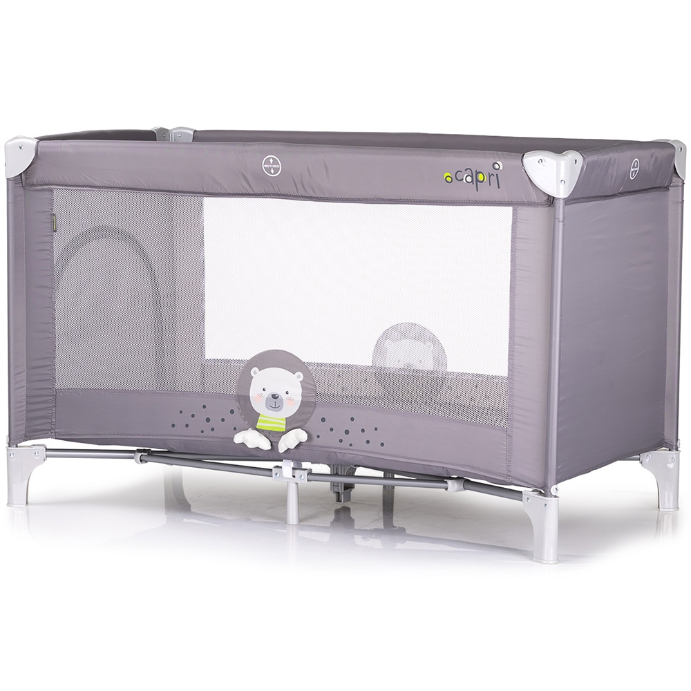 Pătuț Chipolino Capri Bear Pliabil 15kg