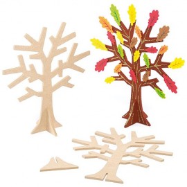 Set Copacei 3D Decorat Baker Ross | DIY Creativ - imagine 3