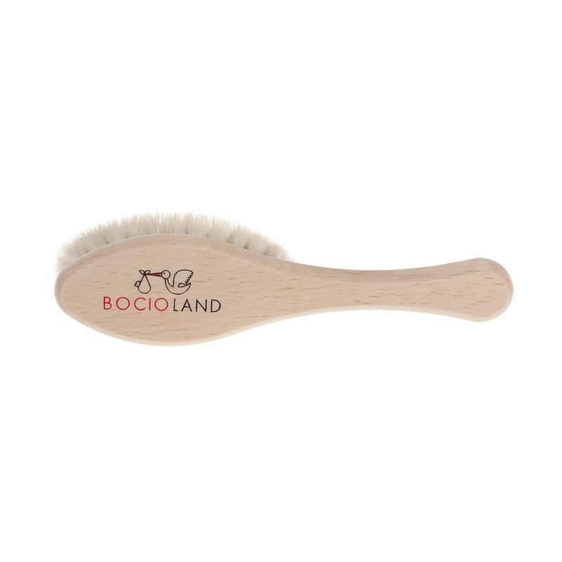 Perie Bocioland Păr Natural de Capră Maro