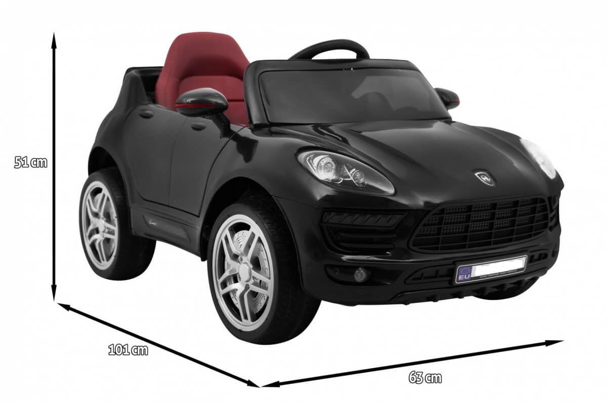 Mașinuță Electrică Turbo-S Negru | Autokids - imagine 2