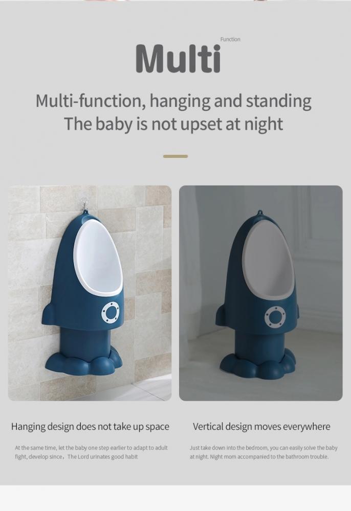 Pisoar Little Mom Rocket | Antrenament Toaletă - imagine 2