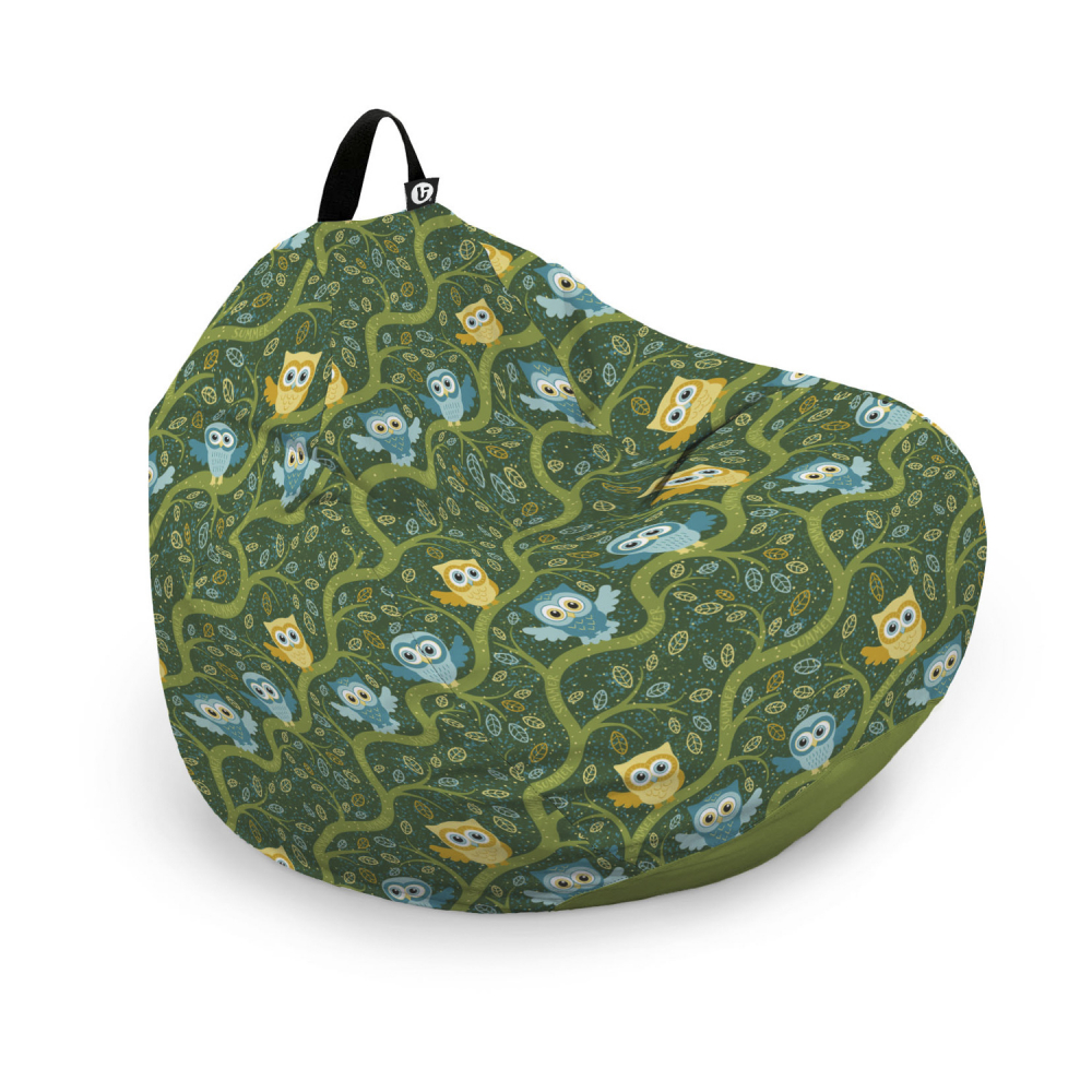 Husa Fotoliu Puf Para XL Updeco, Verde - imagine 6