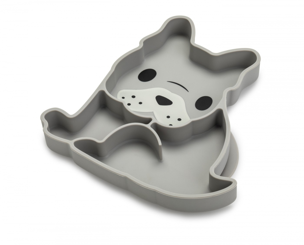 Farfurie Silicon Melii Bulldog cu Ventuză - imagine 7