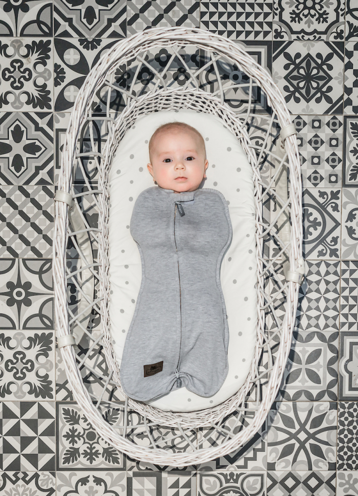 Swaddle + Caciulita Nor Pufos Bej | Sleepee First Step