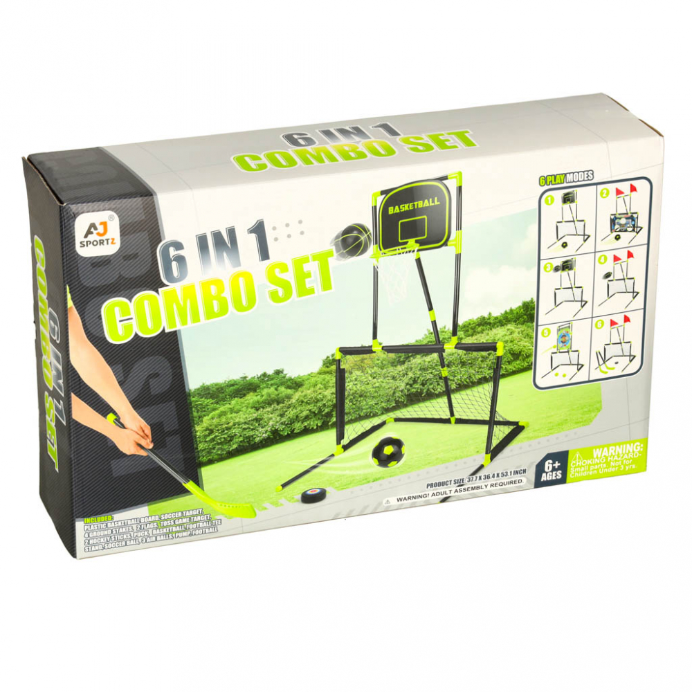 Set Sportiv 6 în 1 Ikonka - Activități Multiple - imagine 8