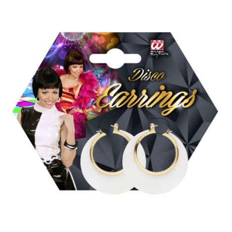 Cercei Disco Albi Widmann | Accesorii Anii 80 - imagine 3