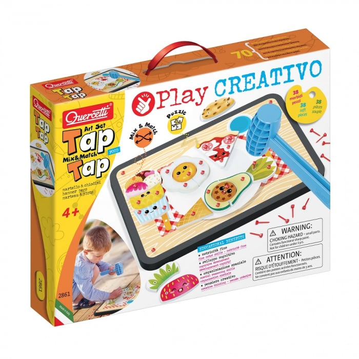 Quercetti Tap Tap Alimente Joc Creativ