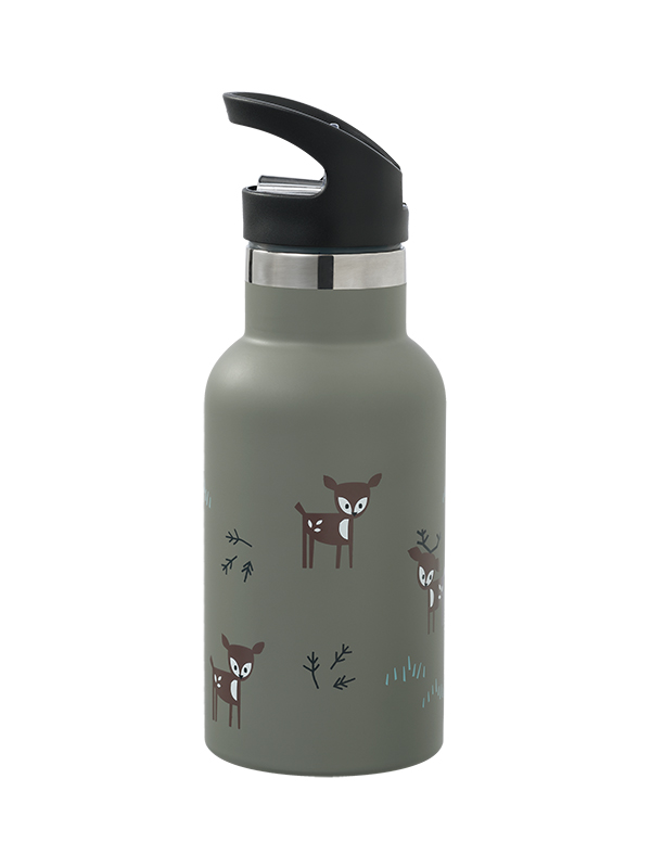 Sticla Termos Fresk New Nordic Deer Olive, 350ml - imagine 4