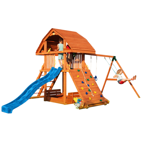 Complex Joacă Fungoo Giant cu Leagane și Tobogan - imagine 11