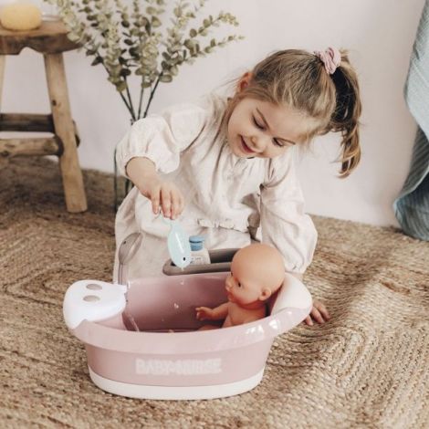 Smoby Baby Nurse Baleno Bath - Cadita cu hidromasaj - imagine 6