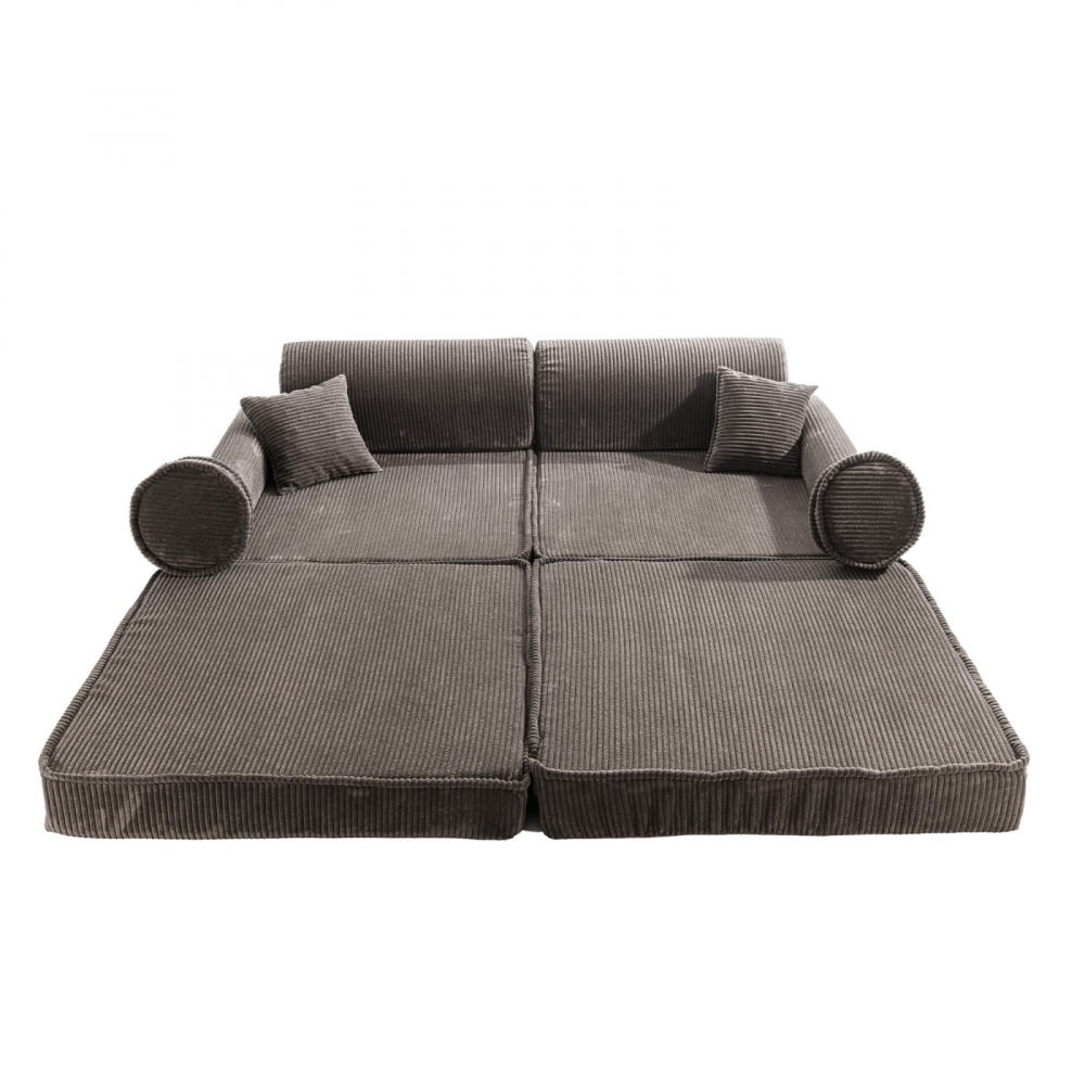 Canapea Modulară Meowbaby® Maro | Confort Premium - imagine 7