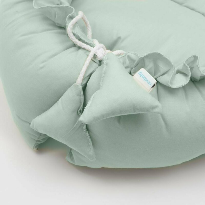 Cosulet Bebelus New Baby 70x50 cm, Baby Nest Sand - imagine 2