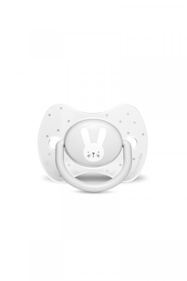 Set Cadou Nou Nascut Suavinex Iepuras Gri, 4 Piese