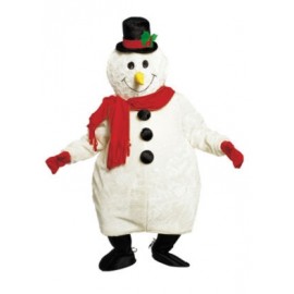 Mascota Om de Zăpadă - Costum Complet de Carnaval