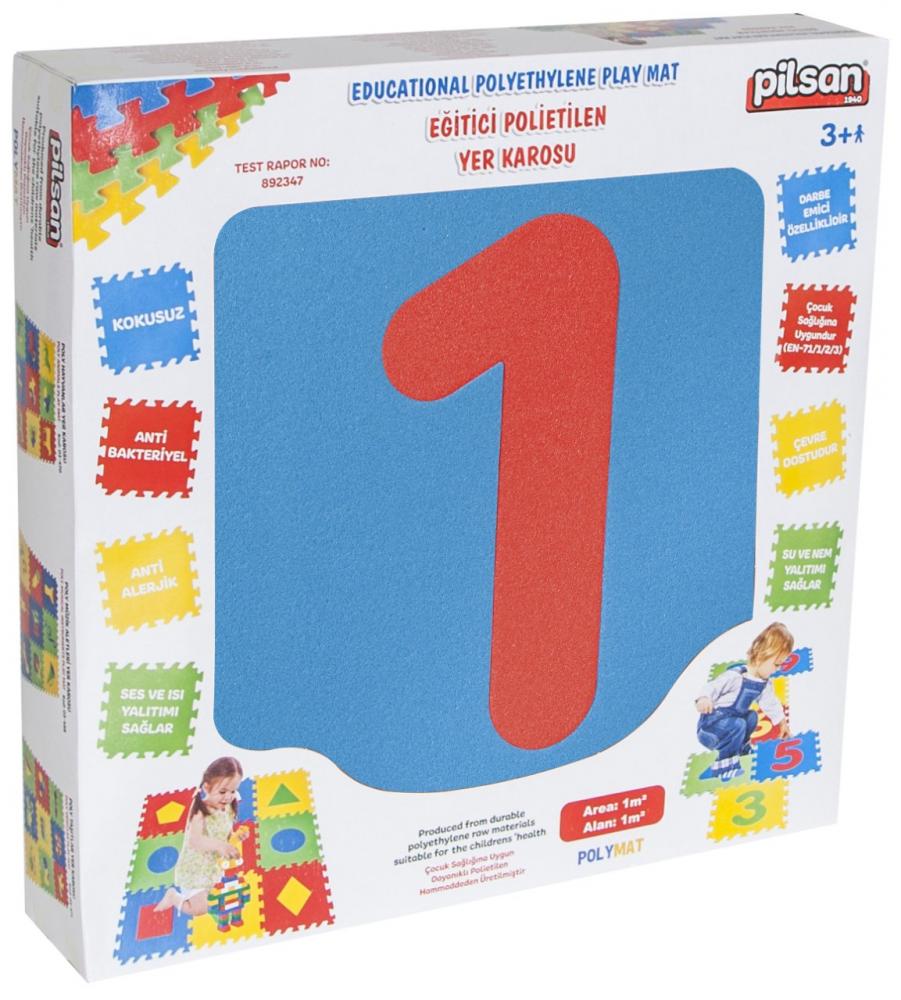 Puzzle Covoras Spuma Cifre Pilsan | Sigur si Educativ - imagine 3