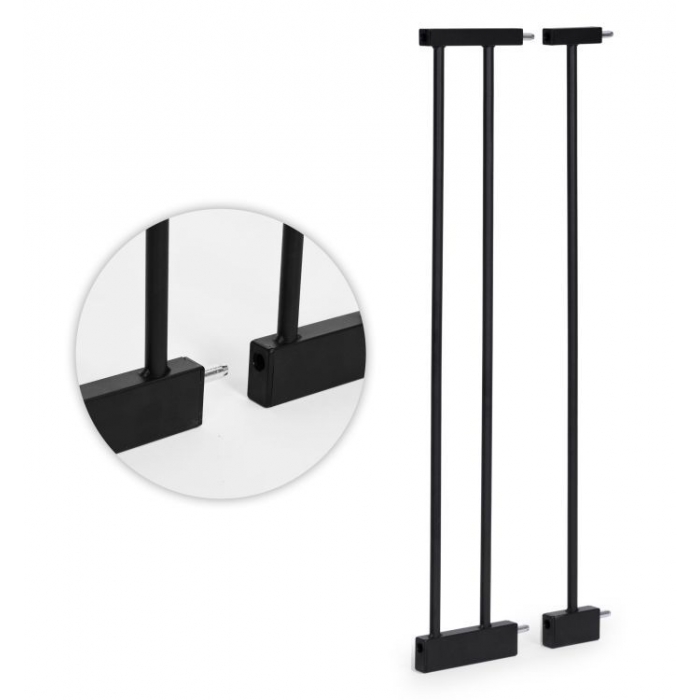 Poarta Siguranță Ecotoys 74-100 cm Lemn Metal - imagine 7