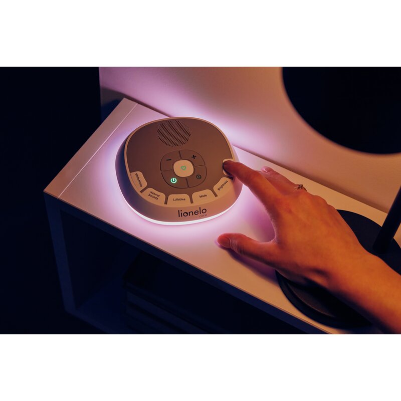 Lampa de veghe Lionelo BabyNap 2in1 Wireless Alb - imagine 6