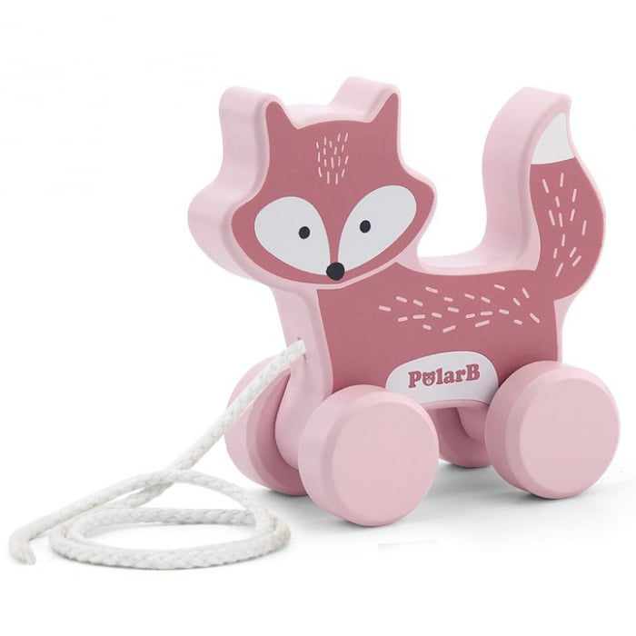 Jucărie de tras Vulpita PolarB New Classic Toys